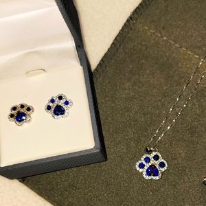 Paw Print Jewelry Set